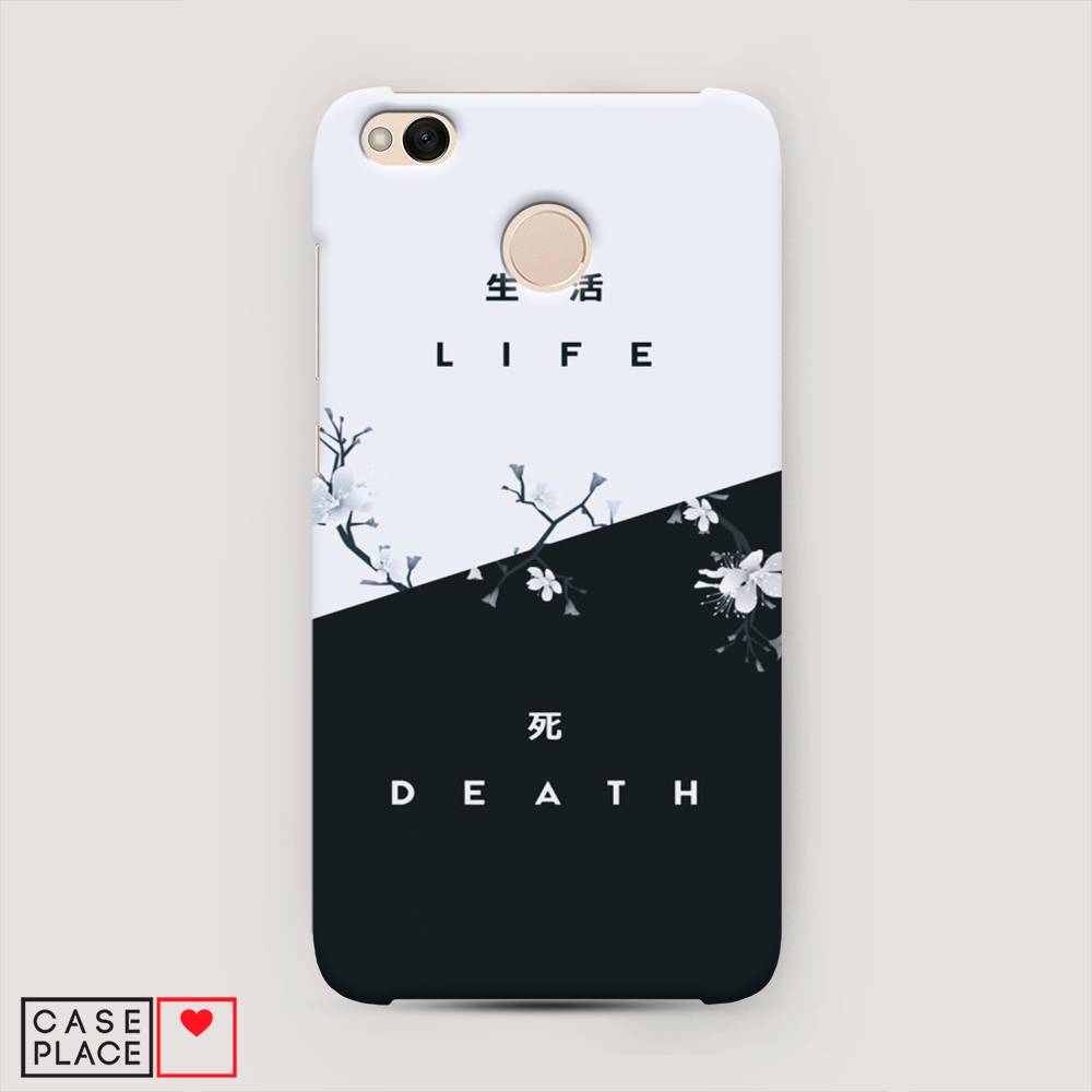 фото Пластиковый чехол "life and death" на xiaomi redmi 4x awog