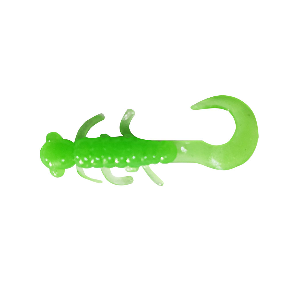 

Силикон MicroFishing Trout Killer 1,75* рак-моллюск-рыба 6 шт.BR6018, Зеленый, 00-00009104