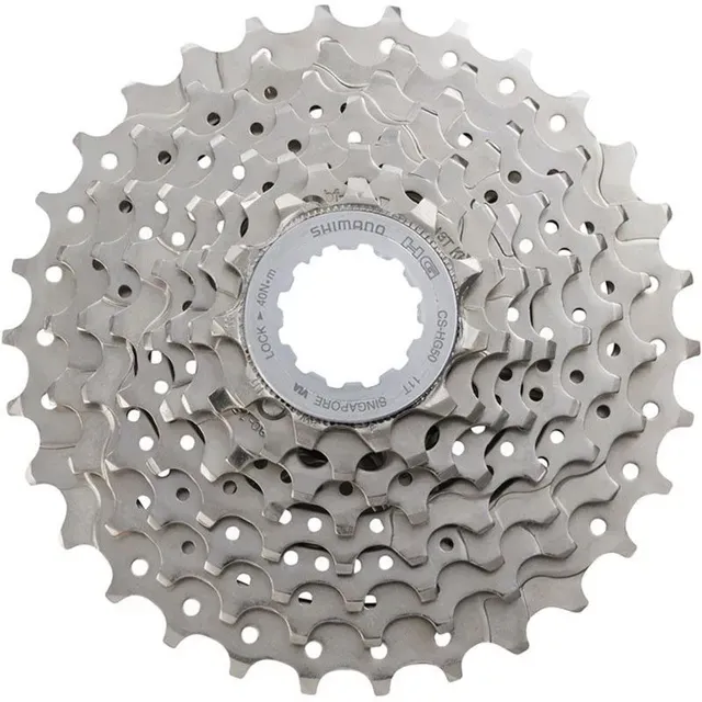 

Кассета SHIMANO ALIVIO HG50, 8 скоростей, 11-32, никелированная, Серебристый