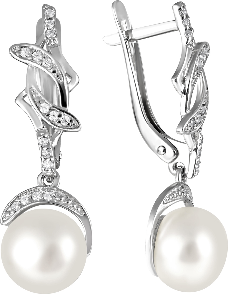 

Серьги из серебра с жемчугом Примаэксклюзив 290-5-403Р, 290-5-403Р