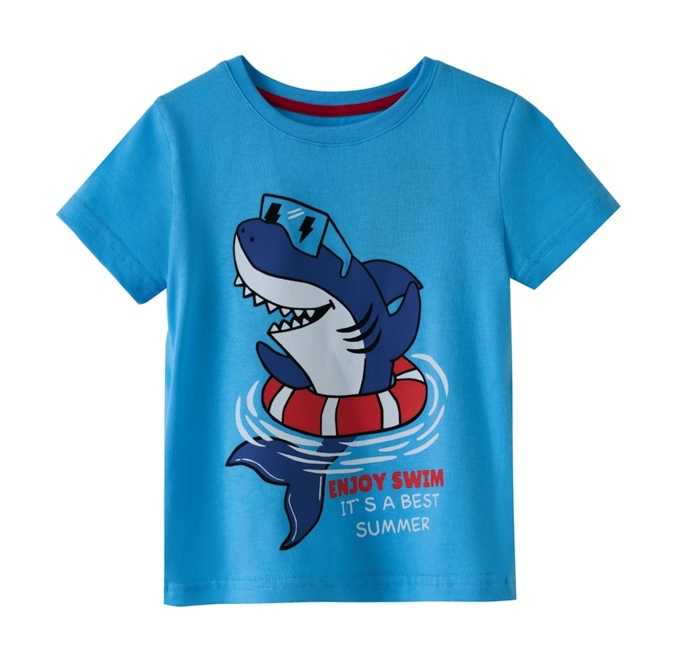 

Футболка детская Kari Kids SS24C67701226, голубой, 6-7, 229688