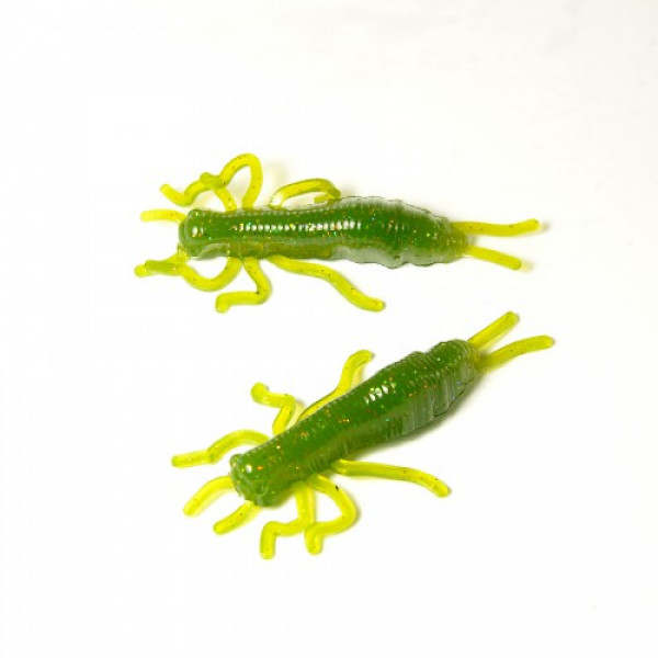 

Силикон MicroFishing Dragonfly 1,8* рак-моллюск-рыба 6шт BR6018, Зеленый, 00-00009096