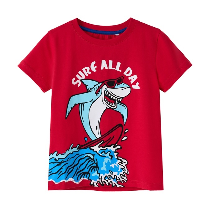

Футболка детская Kari Kids SS24C67601226, красный, 6-7, 229687