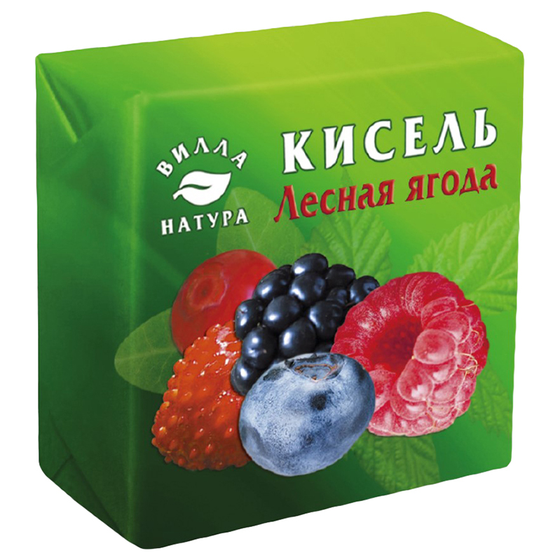 

Смесь для приготовления напитка Вилла Натура кисель лесная ягода 220 г