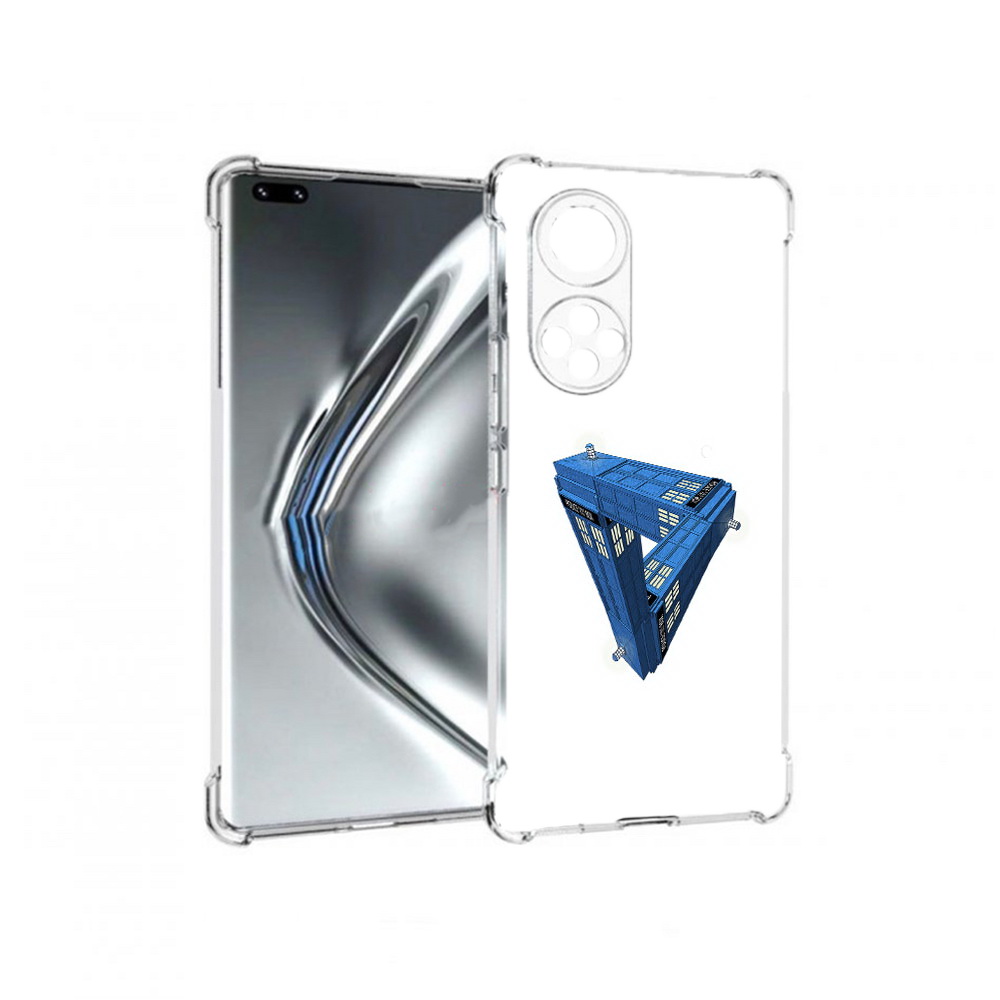 

Чехол MyPads Tocco для Honor 50 Pro головолока абстракция (PT195008.23.291), Прозрачный, Tocco