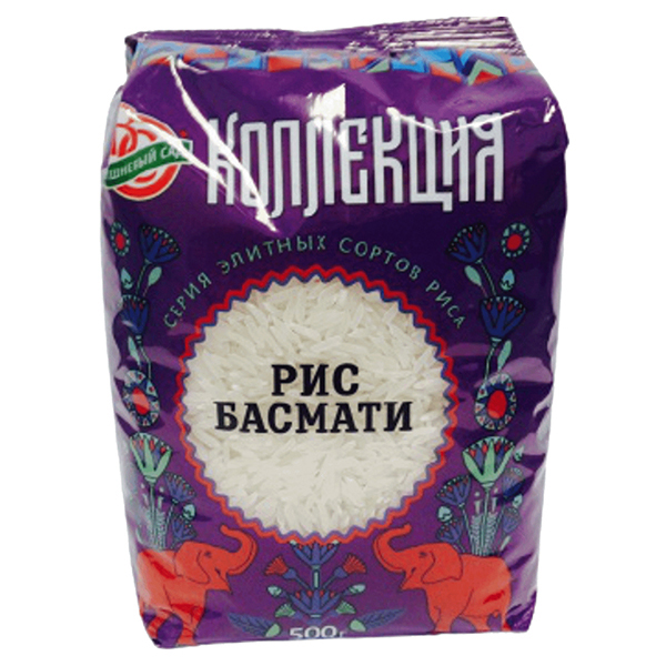 

Рис Вишневый сад басмати 500 г