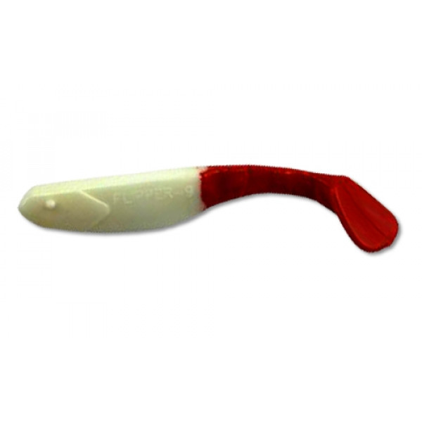

Силикон Mans Flipper 90мм цв.14 (уп.6шт), Белый;красный, 00-00014367