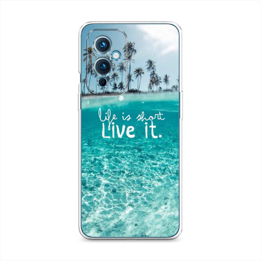 

Чехол Awog на OnePlus 9 LE2110 / ВанПлас 9 LE2110 "Live it", Разноцветный, 152750-7