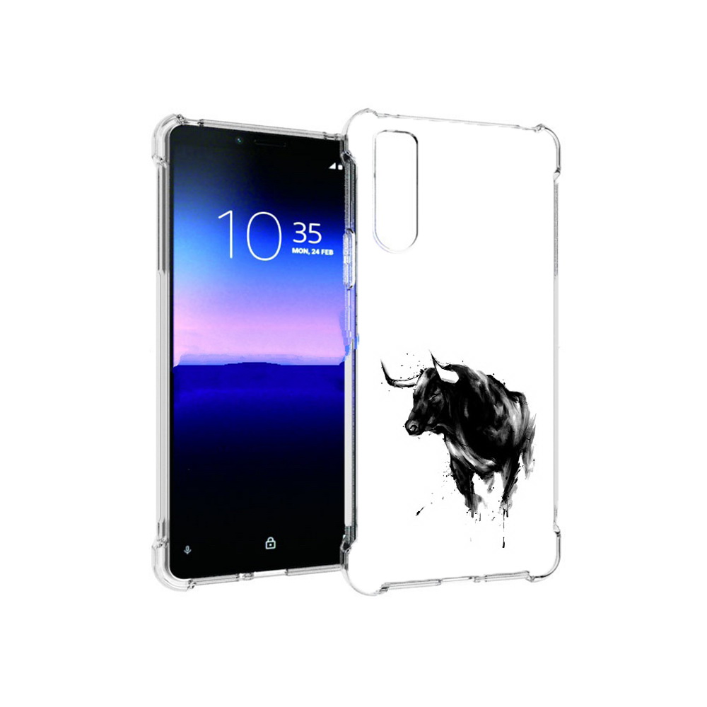 

Чехол MyPads Tocco для Sony Xperia 10 II бык (PT158941.227.254), Прозрачный, Tocco