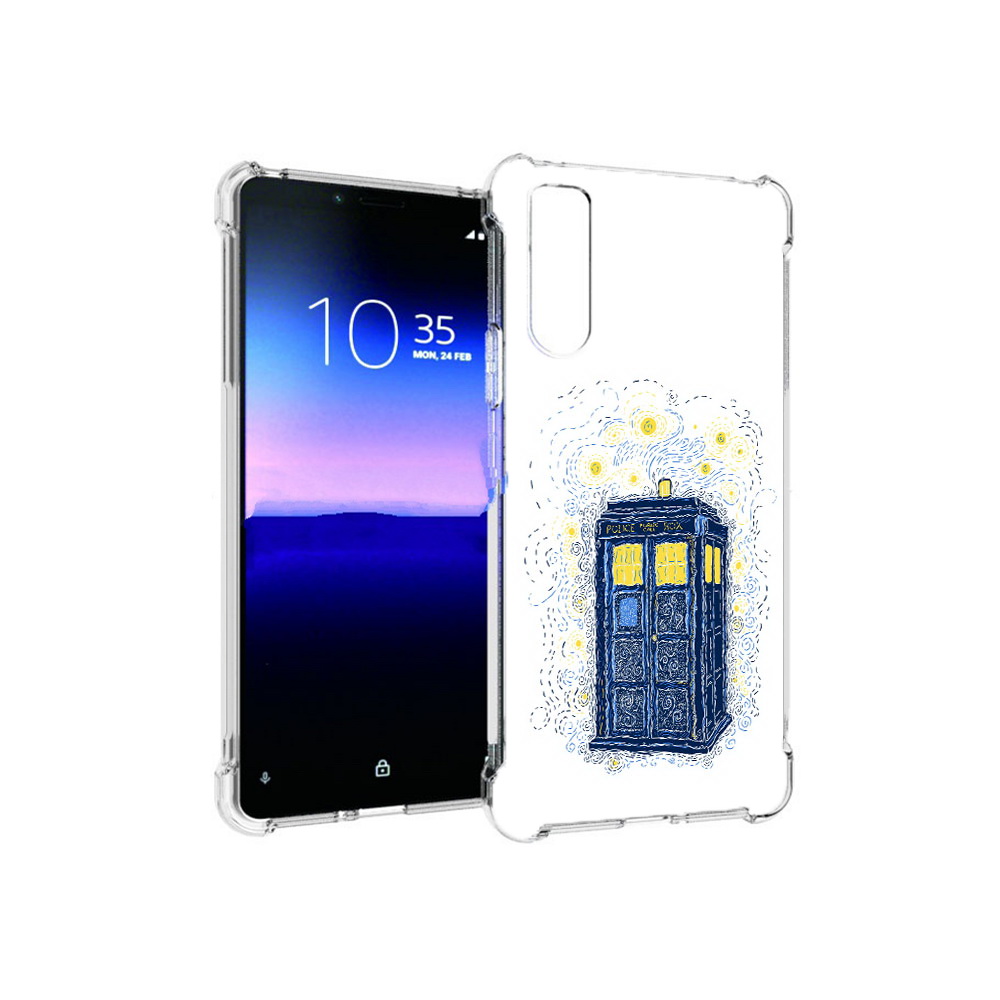 Чехол MyPads Tocco для Sony Xperia 10 II будка рисунок (PT158941.227.249)