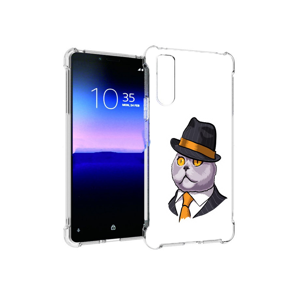 

Чехол MyPads Tocco для Sony Xperia 10 II британец (PT158941.227.247), Прозрачный, Tocco