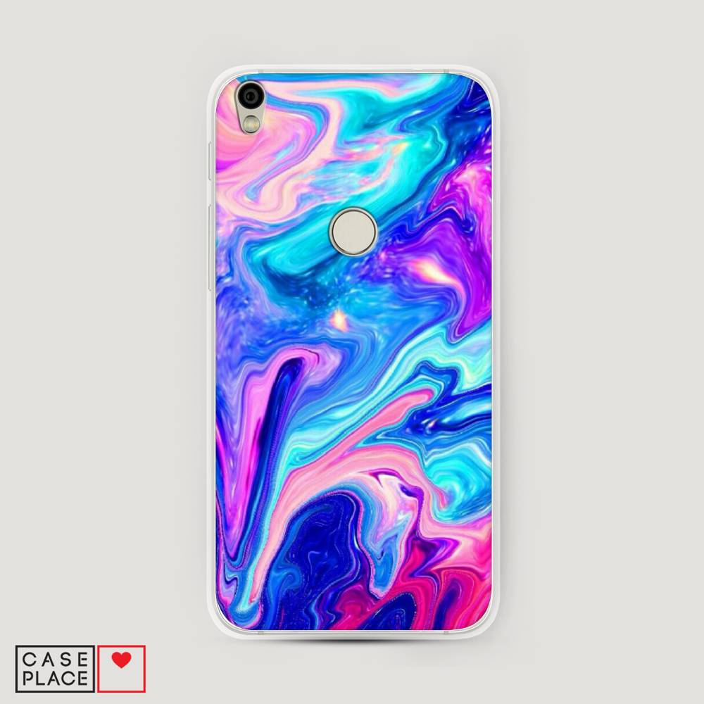 

Чехол Awog на Alcatel Shine Lite / Алкатель Shine Lite "Потеки краски", 170350-10