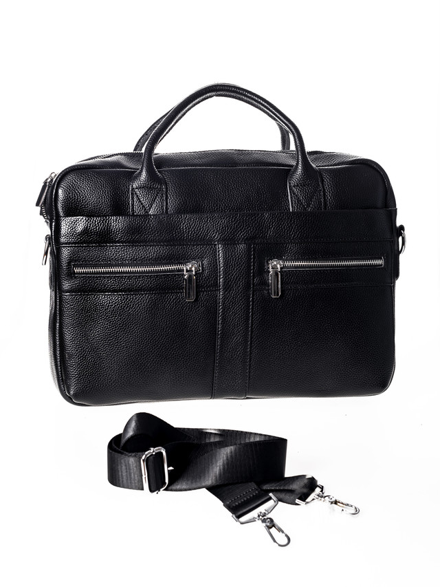 

Сумка мужская NoBrand RB-39 черная, Черный, RB-39