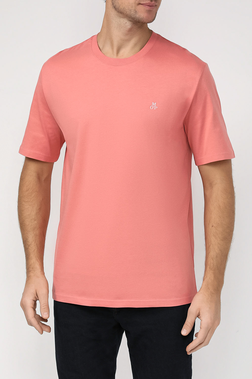 

Футболка мужская Marc O'Polo 420201251054 розовая 2XL, Розовый, 420201251054
