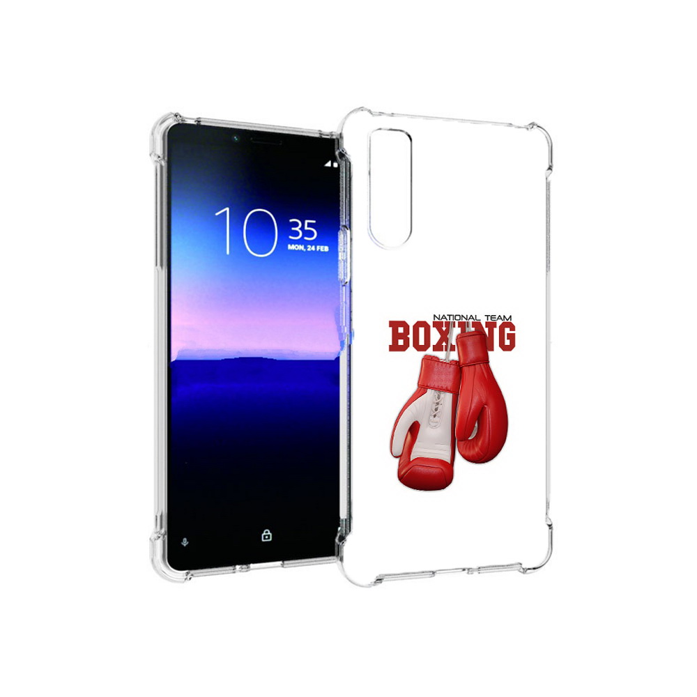 фото Чехол mypads tocco для sony xperia 10 ii боксерские перчатки (pt158941.227.244)