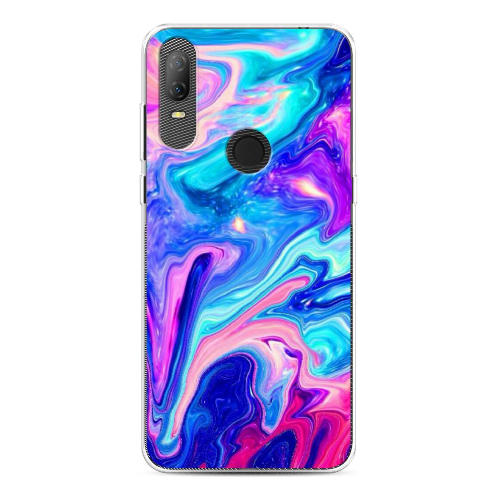 

Чехол Awog на Alcatel 1V (2020) 5007U / Алкатель 1V (2020) 5007U "Потеки краски", 170950-10