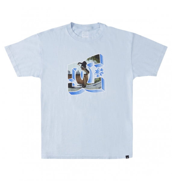 

Футболка мужская DC SHOES ADYZT04935 голубая S, ADYZT04935