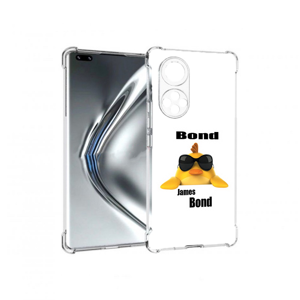 

Чехол MyPads Tocco для Honor 50 Pro бонд (PT195008.23.246), Прозрачный, Tocco