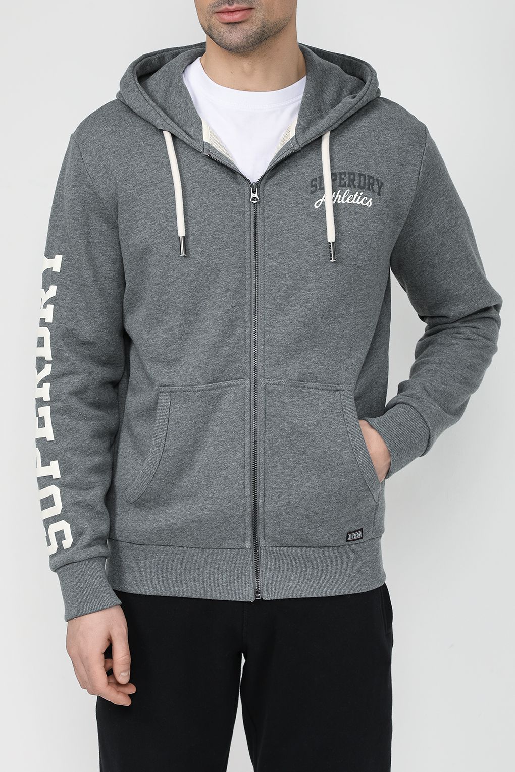 Толстовка мужская Superdry M2012106A серая M