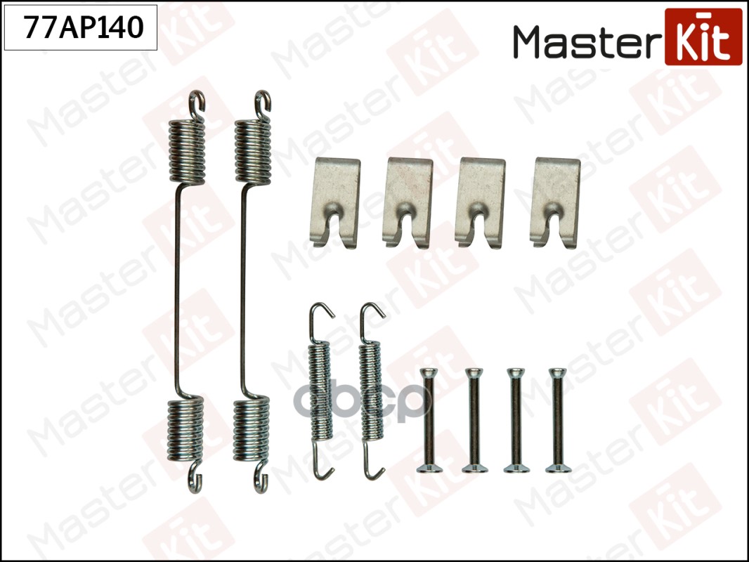 

Комплект Установочный Барабанных Колодок MasterKit арт. 77AP140