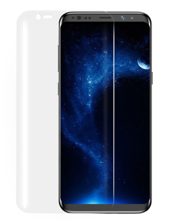 

Защитное стекло на Samsung Galaxy S8 Plus, с загибом, прозрачный, X-CASE