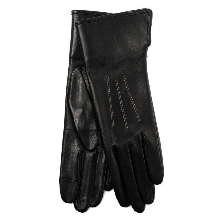 Перчатки женские Agnelle FANNY CALF черные, р. 6.5