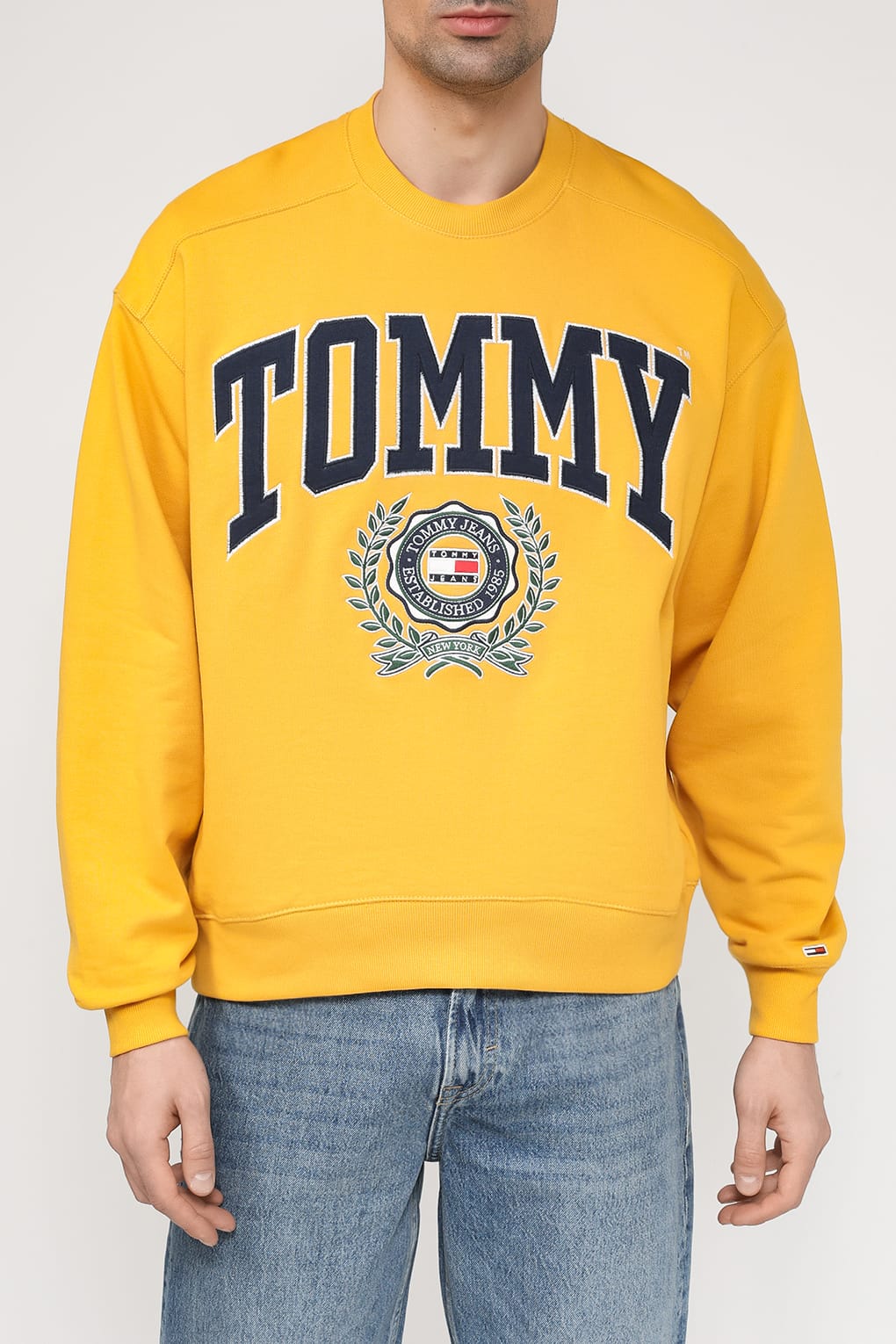 Свитшот мужской Tommy Jeans DM0DM16804 желтый S