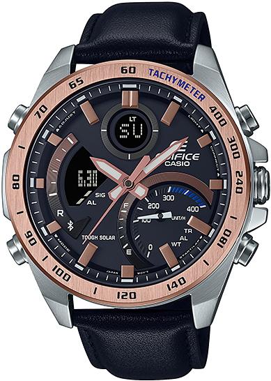 фото Наручные часы мужские casio ecb-900gl-1b