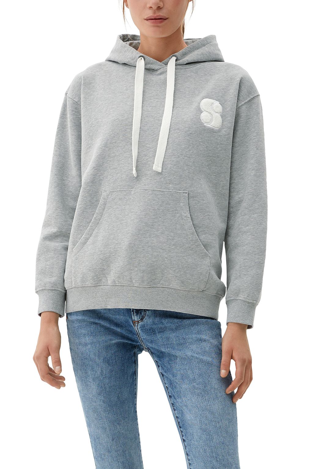 Худи женское s.Oliver 102.11.208.14.140.2121283 серое 38