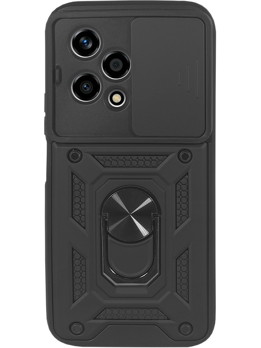 

Противоударный чехол на Honor 200 lite с защитой камеры черный, 783979013