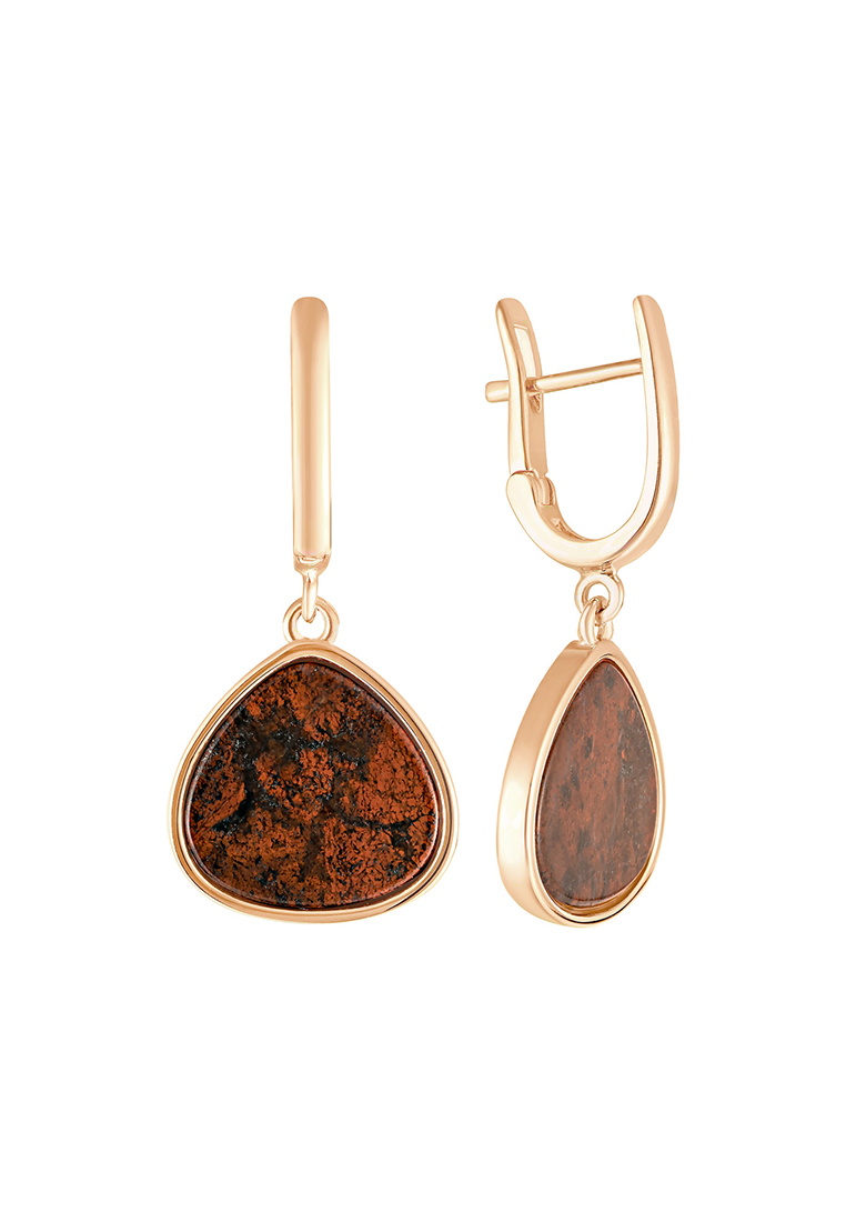 

Серьги подвески из серебра с яшмой Kari Jewelry СЛ-2088П, СЛ-2088П