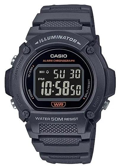 фото Наручные часы мужские casio w-219h-8b