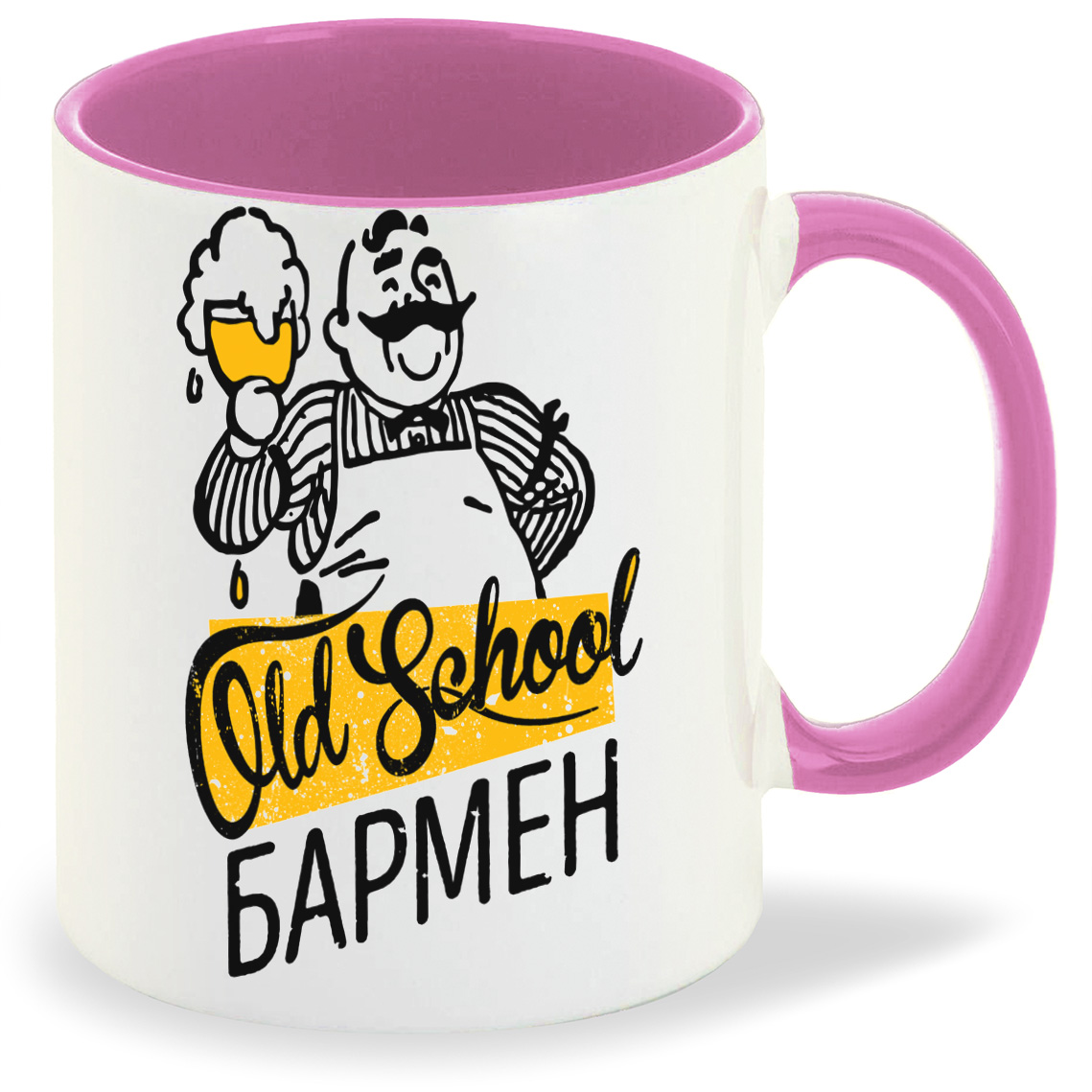 

Кружка CoolPodarok Бармен 2, Бармен 2