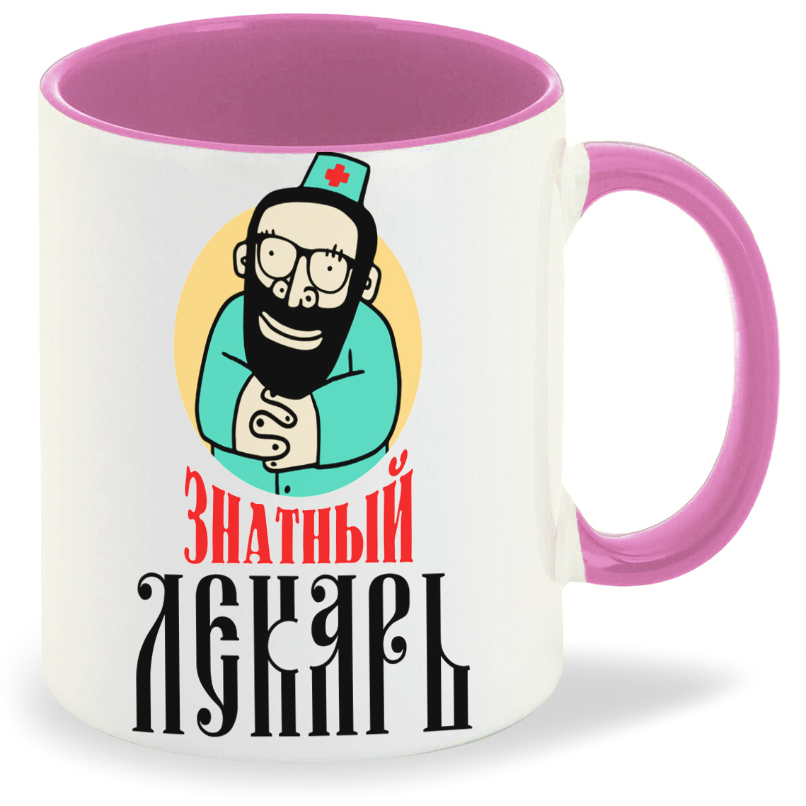 

Кружка CoolPodarok Знатный лекарь мужчина, Знатный лекарь мужчина