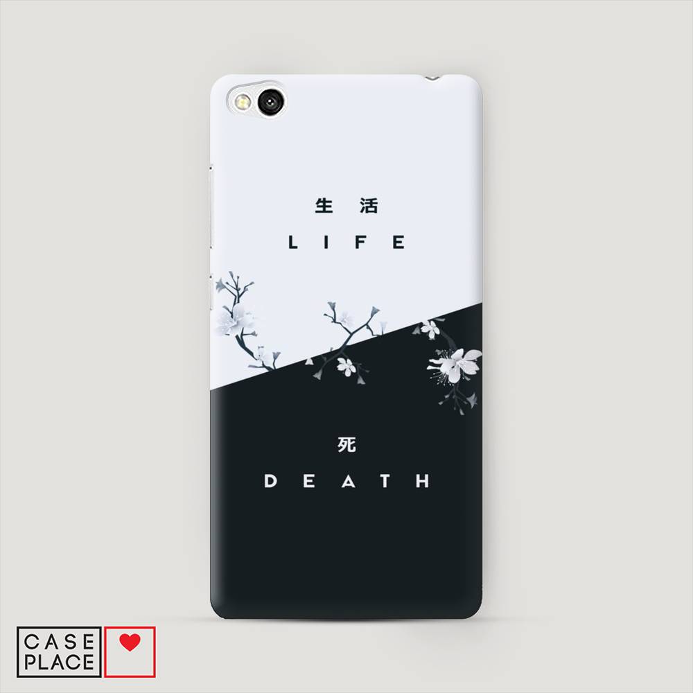 

Пластиковый чехол "Life and death" на Xiaomi Redmi 3, 30820-5