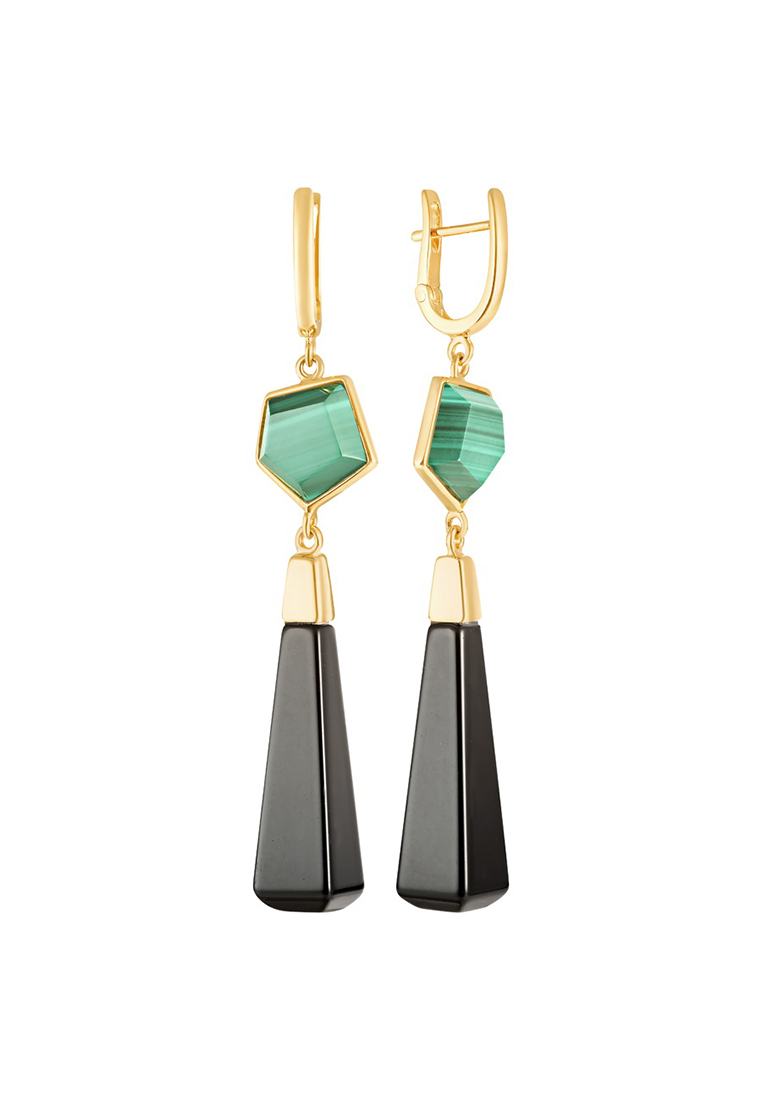 

Серьги подвески из серебра с ониксом Kari Jewelry СЛ-1241, СЛ-1241