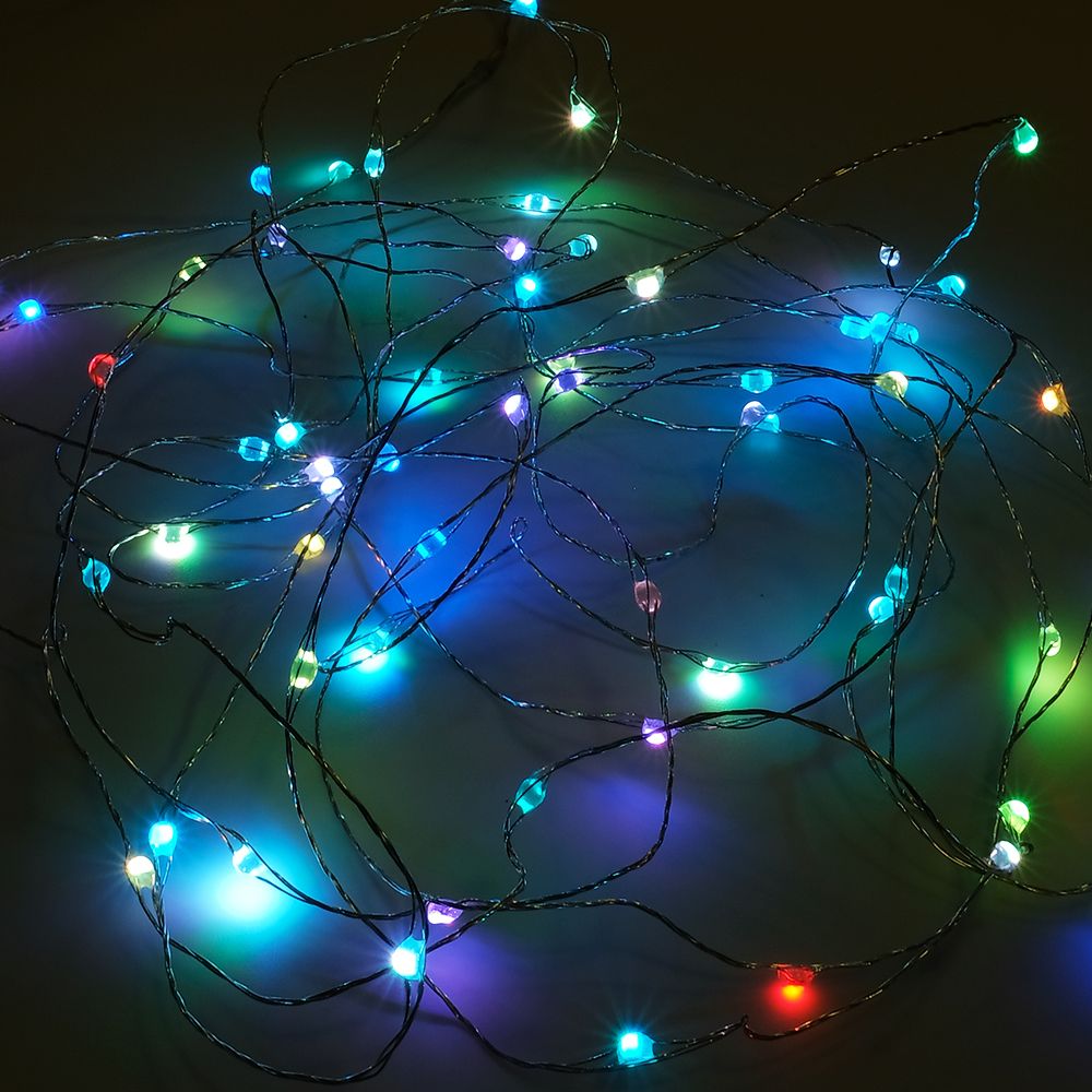 

Гирлянда нить SH LIGHTS 120 LED RGB 12 м