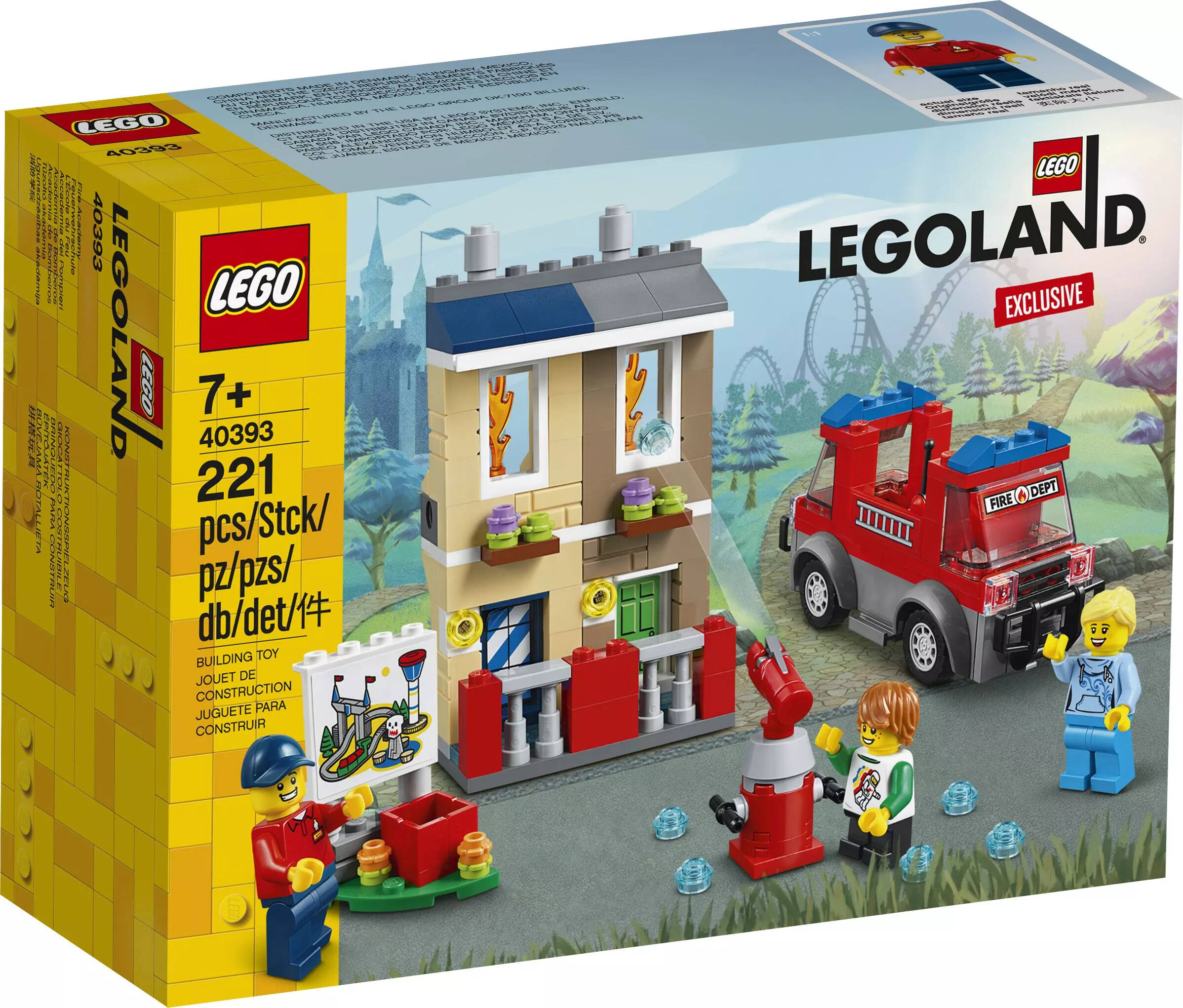 Конструктор LEGO Promotional 40393 Учебный центр для пожарных, 221 дет