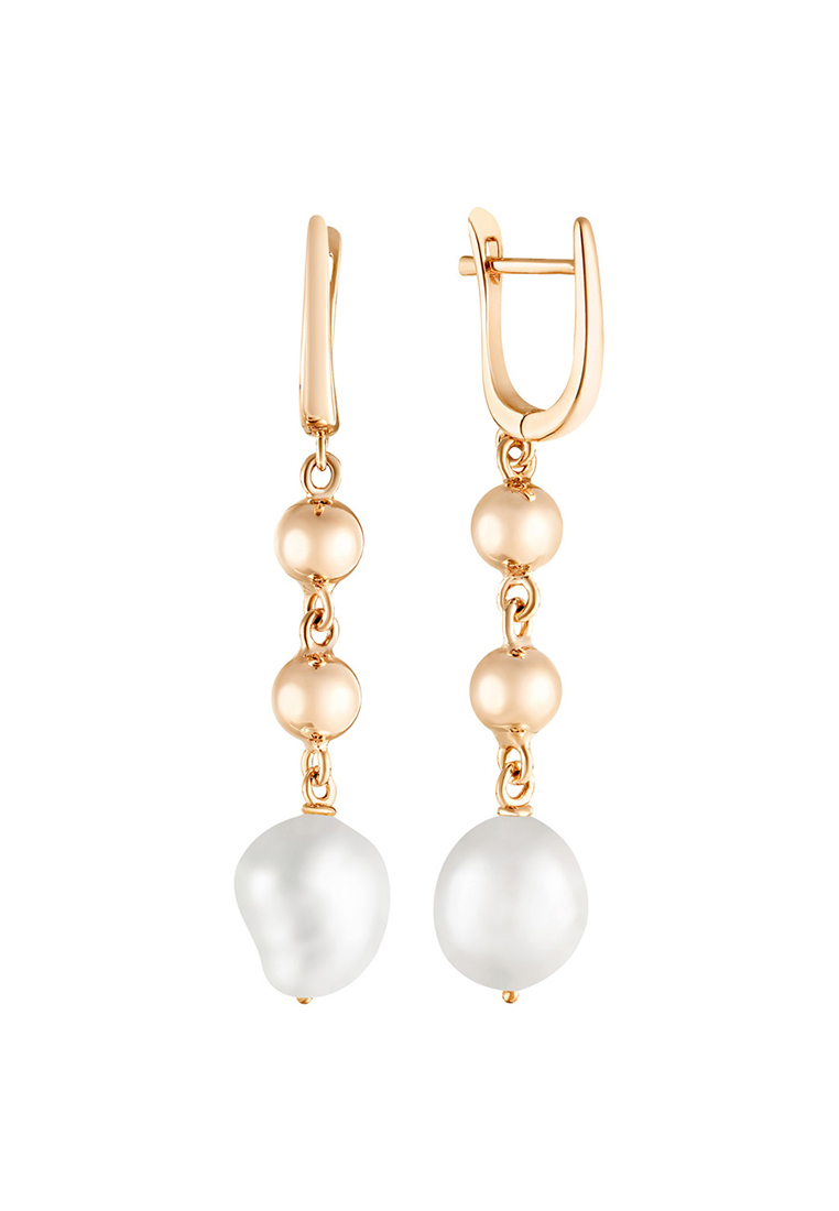 

Серьги подвески из серебра с жемчугом Kari Jewelry СЛ-1689, СЛ-1689