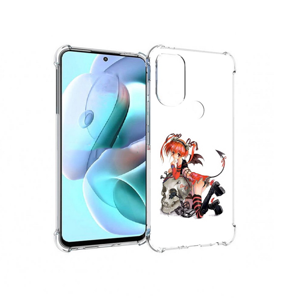 

Чехол MyPads Tocco для Motorola Moto G71 аниме (PT227080.353.221), Прозрачный, Tocco