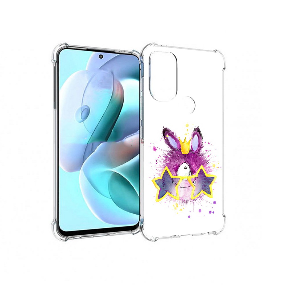 

Чехол MyPads Tocco для Motorola Moto G71 Шуршуля (PT227080.353.202), Прозрачный, Tocco