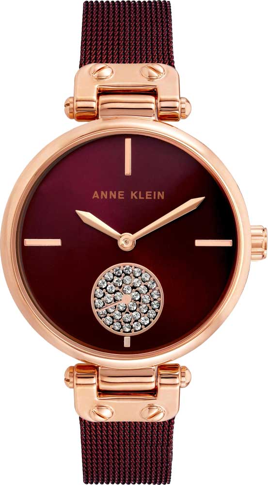 фото Наручные часы женские anne klein 3000rgby красные