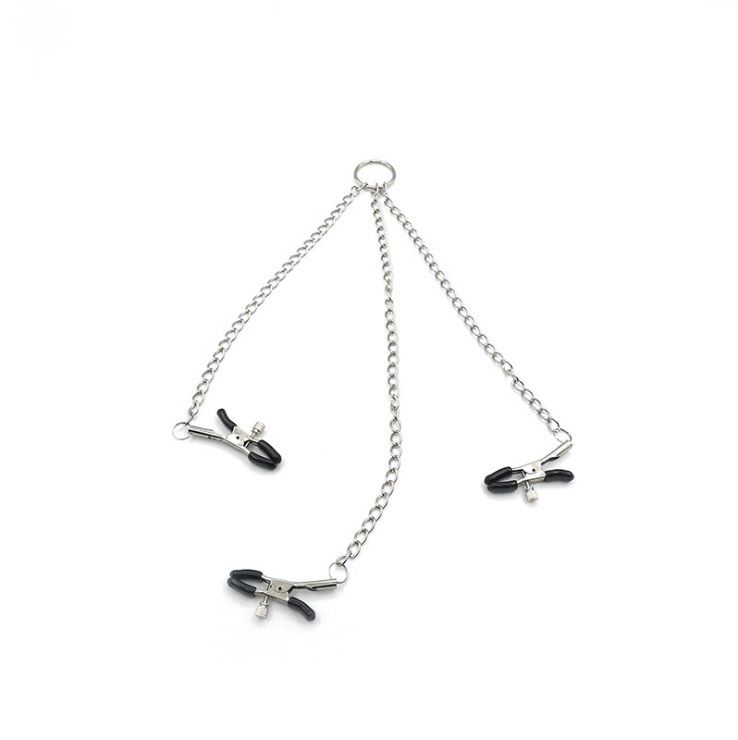 Зажимы для сосков с цепочкой MMG Sex Toys Zazh1Cher