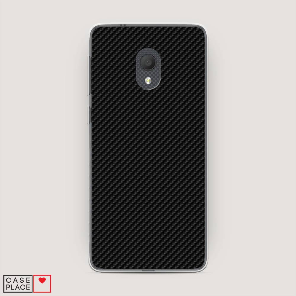 

Чехол Awog "Черный карбон" для Alcatel 1C 5003D (2019)