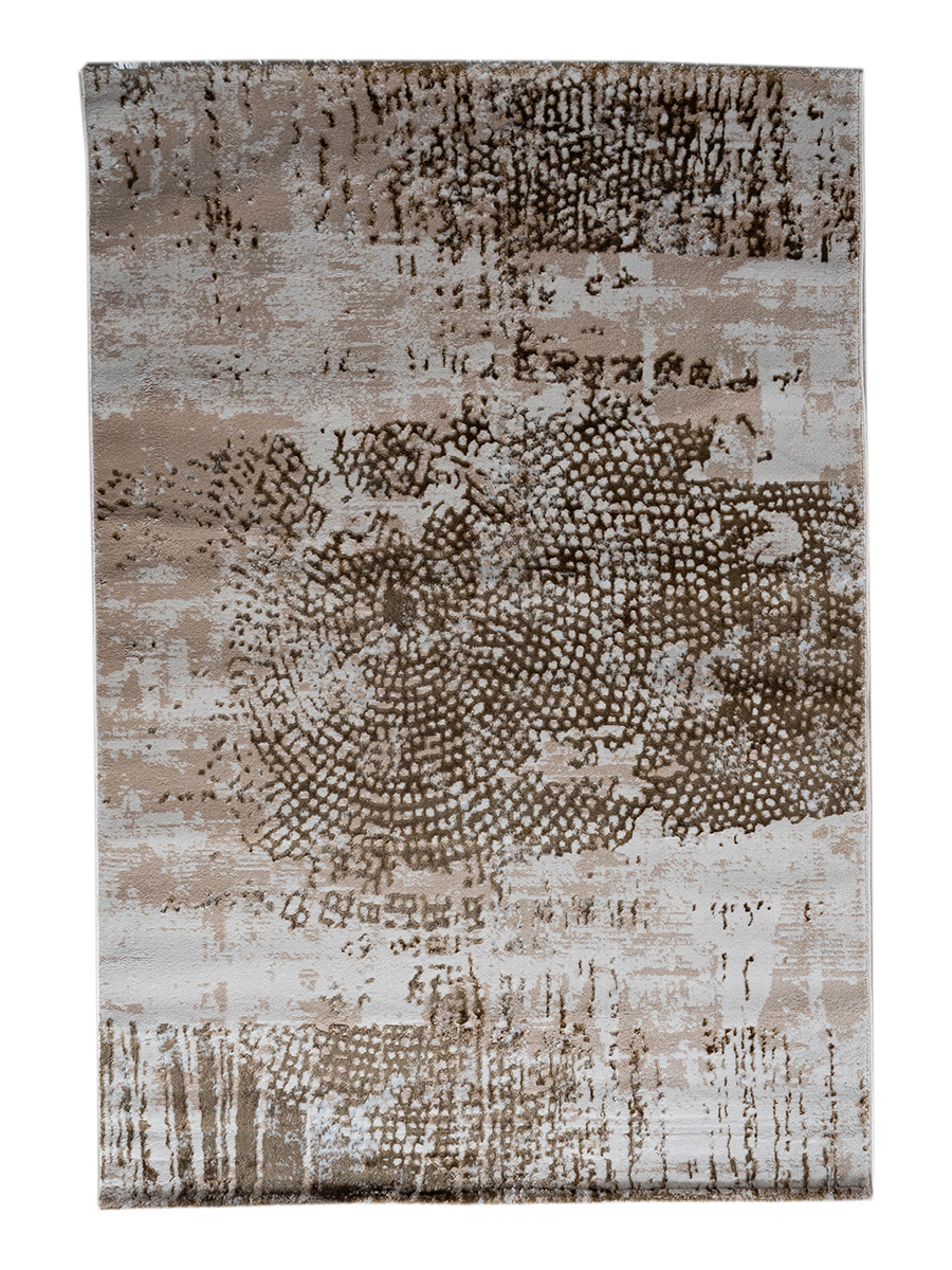 Ковер ворсовый Kamalak tekstil DREAM бежевый с коричневым 200х300 арт. УК-1171-08