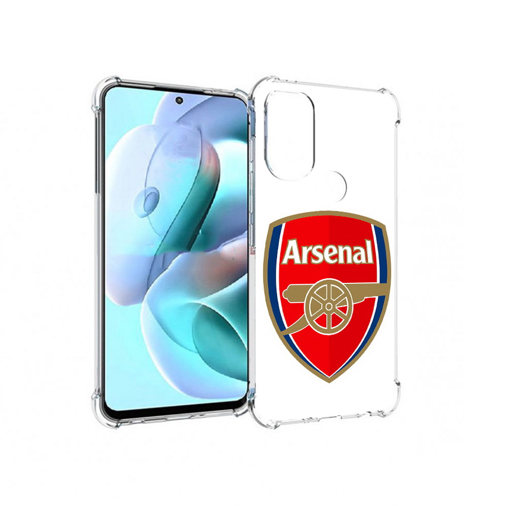 

Чехол MyPads Tocco для Motorola Moto G71 ФК Арсенал логотип (PT227080.353.174), Прозрачный, Tocco