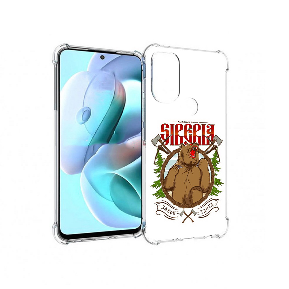 

Чехол MyPads Tocco для Motorola Moto G71 Тайга (PT227080.353.168), Прозрачный, Tocco