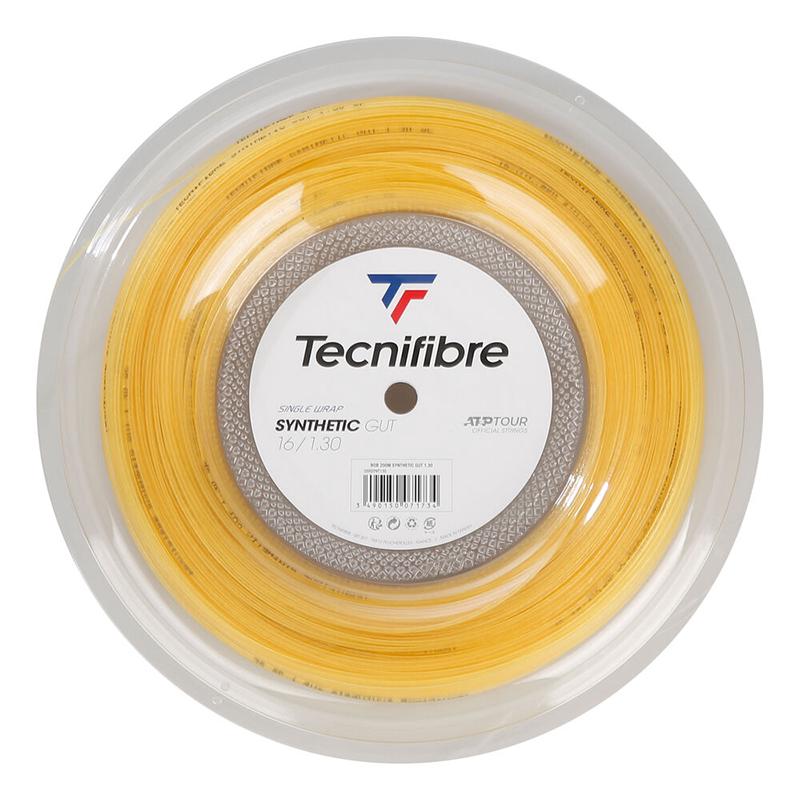 фото Струна для тенниса tecnifibre 200m synthetic gut 05rsynt, yellow, 1.25