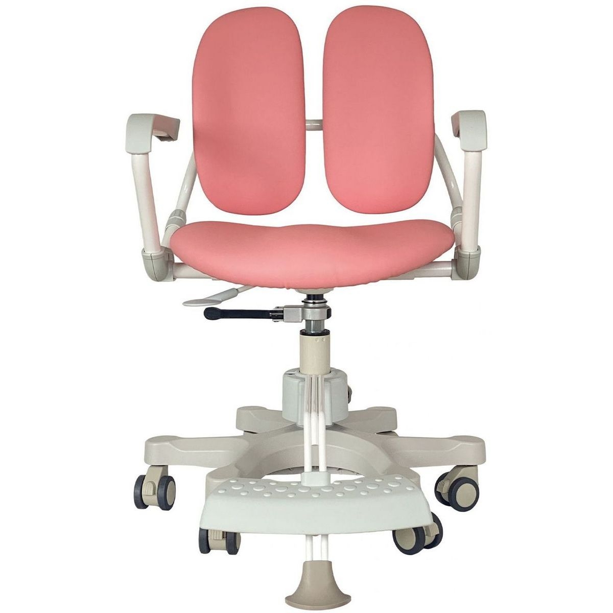 Кресло детское ортопедическое Duorest DuoKids Kids Max DR-289SF 2SEP2 milky, розовое
