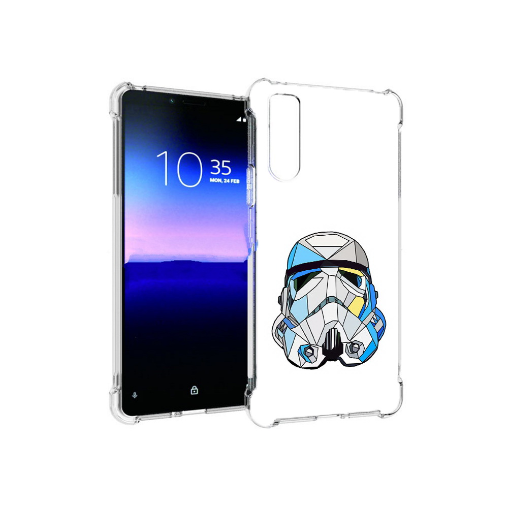 

Чехол MyPads Tocco для Sony Xperia 10 II star wars дарт вейдер (PT158941.227.22), Прозрачный, Tocco